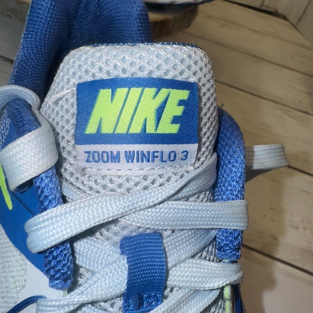 Nike Zoom Winflo 3 Womens US Size 10.5 EUR 42.5 831562-411 Running Shoes White - Picture 9 of 11